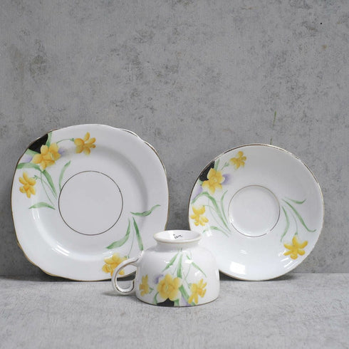 アンティークティーカップトリオ GLADSTONE CHINA イギリス GP&CO3