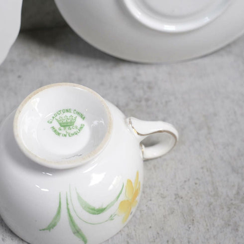 アンティークティーカップトリオ GLADSTONE CHINA イギリス GP&CO4