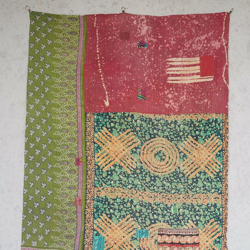 KANTHA(カンタ)・パッチワーク刺し子の大判ファブリック1