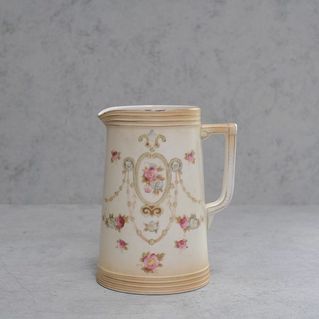 アンティークジャグ イギリス CROWN DEVON(クラウンデボン) 陶器の花瓶