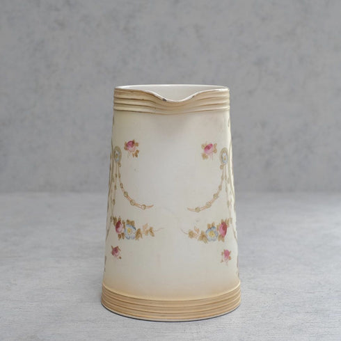 アンティークジャグ イギリス CROWN DEVON(クラウンデボン) 陶器の花瓶 h17.5cm33