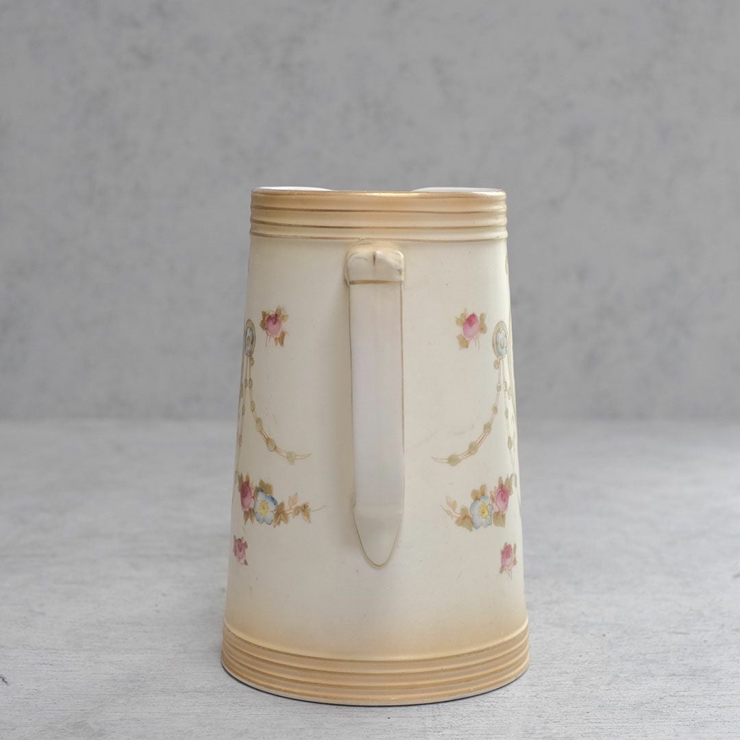 アンティークジャグ イギリス CROWN DEVON(クラウンデボン) 陶器の花瓶 h17.5cm44