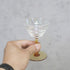 アンティーク カクテルグラス プリズム アールデコ2
