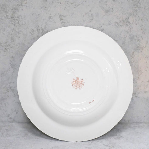 アンティークスープ皿 Dieu et mon droit アンティークイギリス アンティーク食器5
