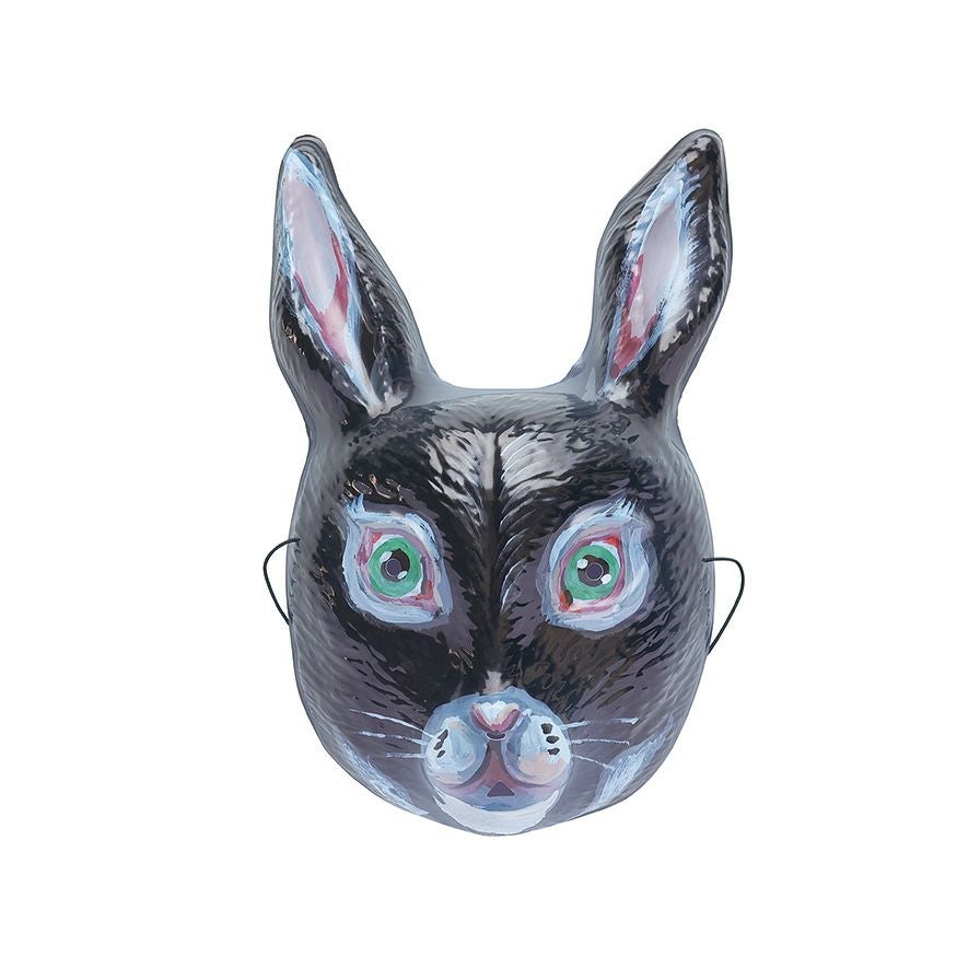 Nathalie Lete(ナタリーレテ) Mask black rabbit 黒うさぎのお面