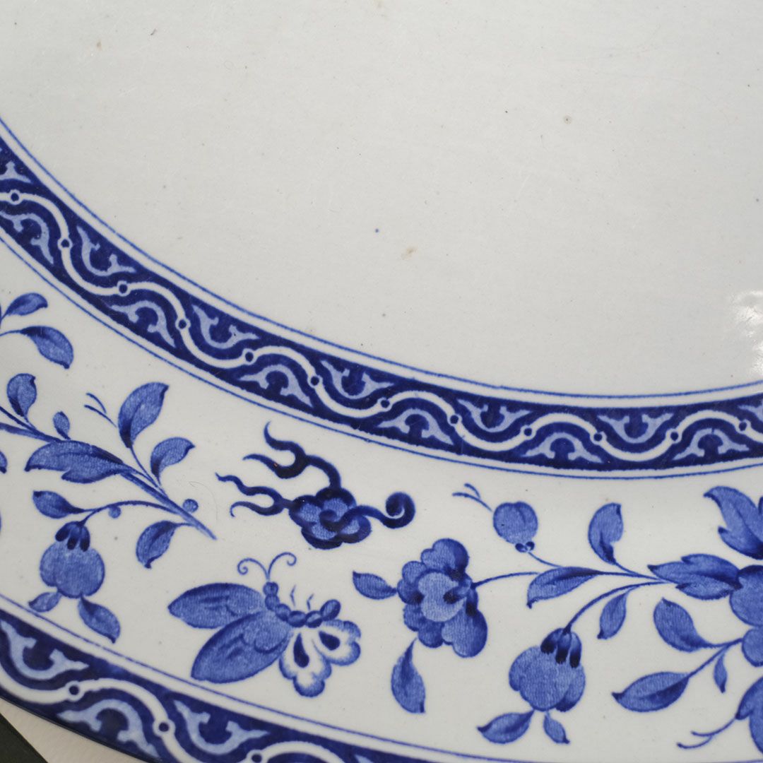 アンティーク皿 Bodley & Son オーバルプレート 大皿 19世紀 オードブルプレート イギリス アンティーク食器4