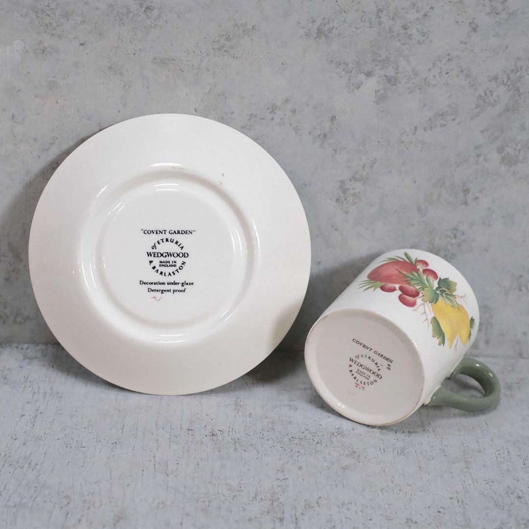 ヴィンテージデミタスカップ&ソーサWEDGWOOD COVENT GARDEN ウェッジウッド コベントガーデン55