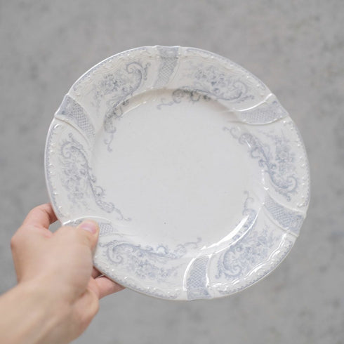 アンティークLONGWY(ロンウィー)ディナーレート フランス 皿 /アンティーク食器 直径25cm22