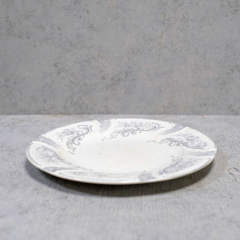 アンティークLONGWY(ロンウィー)ディナーレート フランス 皿 /アンティーク食器 直径25cm33