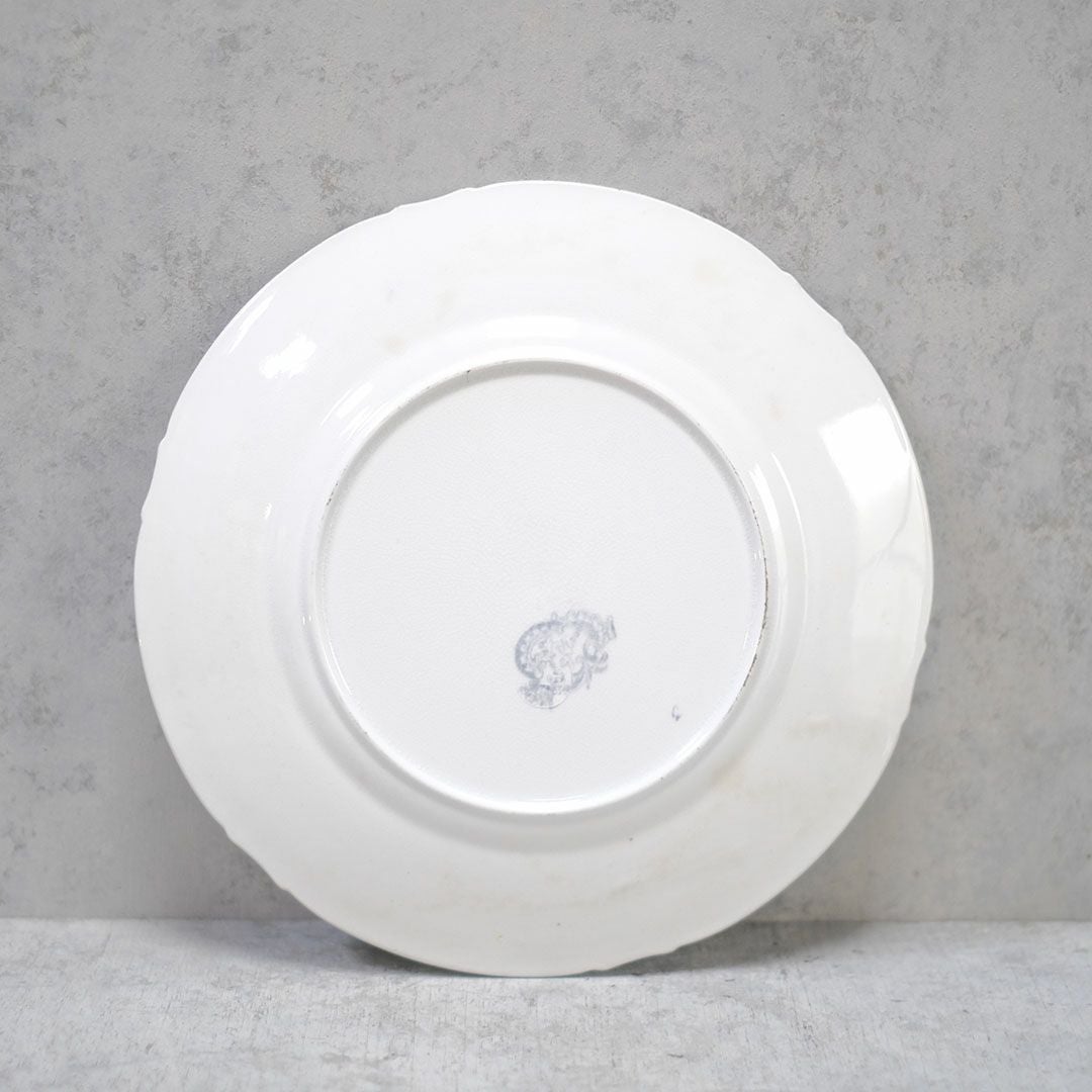 アンティークLONGWY(ロンウィー)ディナーレート フランス 皿 /アンティーク食器 直径25cm88