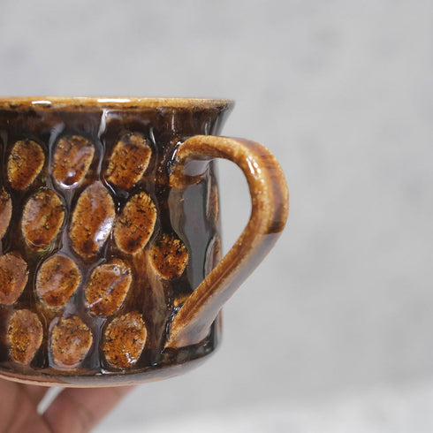 ほっこりマグカップ 飴色 日本製 美濃焼き 手作り22