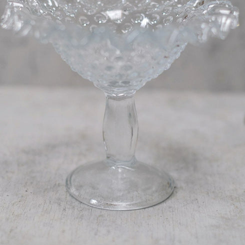ヴィンテージ ホブネイルコンポート FENTON アメリカ デザートカップ アンティーク食器2