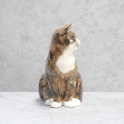 アンティークフィギュリン 猫 陶器の置物22