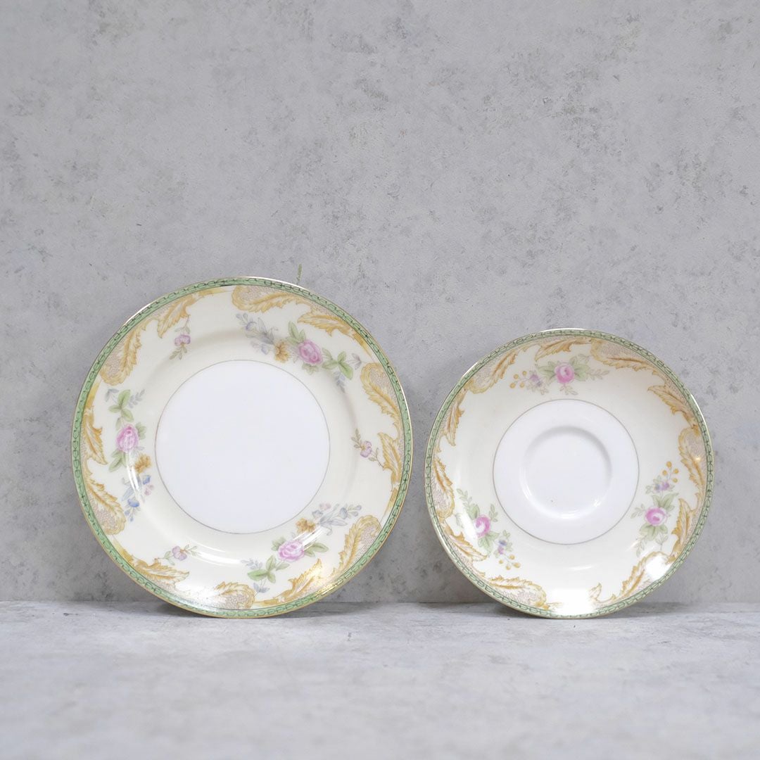 ヴィンテージティーカップトリオ Noritake ノリタケ FOREIGN44