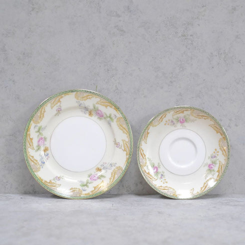 ヴィンテージティーカップトリオ Noritake ノリタケ FOREIGN44