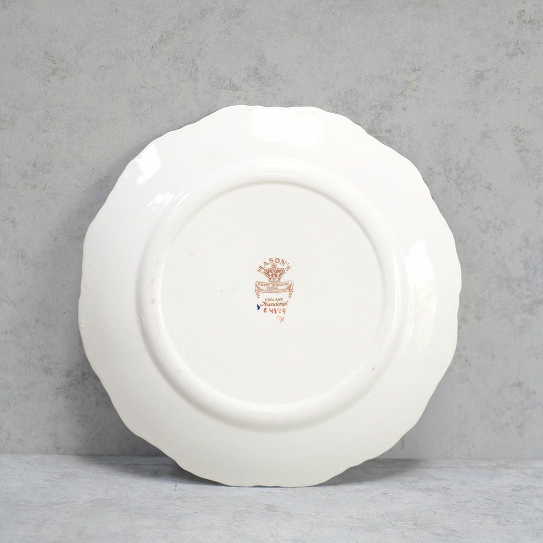ヴィンテージMASON'Sディナープレート イギリス メイソン Mandalay(マンダレイ) アンティーク食器88