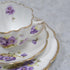 アンティークティーカップトリオ MELBA メルバPansy パープルパンジー アンティーク食器55