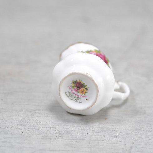 ヴィンテージミルクジャグ ミニ Royal Albert old country rose イギリス ロイヤルアルバート 王室御用達 アンティーク食器55