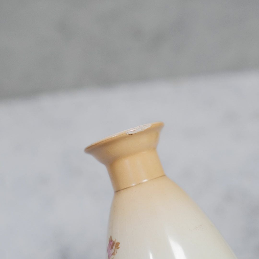 アンティークフラワーベース 花瓶 イギリス CROWN DEVON 陶器の花瓶67