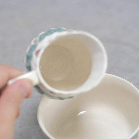 アンティーク ROYAL DOULTON ロイヤルドルトン ミルクジャグ シュガーボウルイギリス8