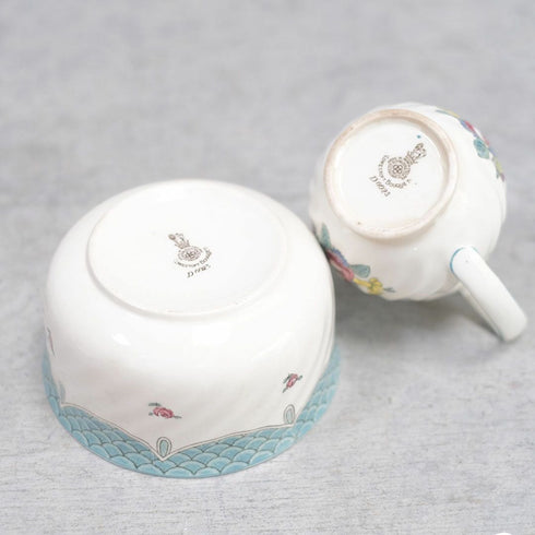 アンティーク ROYAL DOULTON ロイヤルドルトン ミルクジャグ シュガーボウルイギリス9
