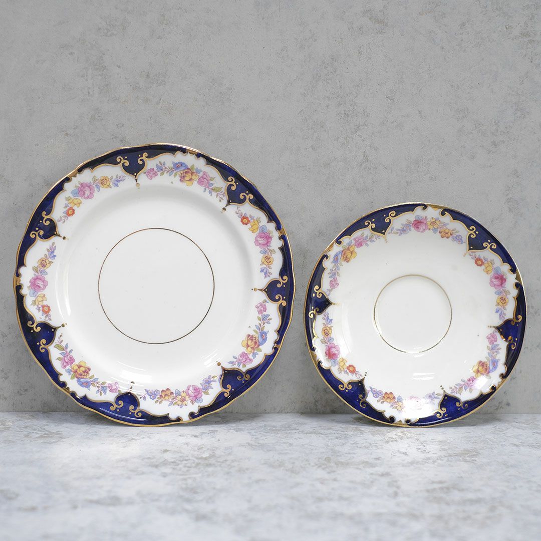 アンティークティーカップ&ソーサー トリオ AYNSLEY(エインズレイ)55
