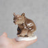 ヴィンテージフィギュリン 熊B 旧ソビエト LOMONOSOV(ロモノーソフ) ソビエト 陶器置物55
