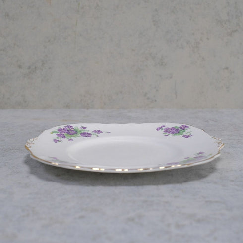 アンティーク B&Bプレート colclough(コルクラフ) バイオレット 菫 イギリス アンティーク食器2