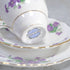 ヴィンテージティーカップトリオ Colclough(コルクラフ)菫 バイオレット イギリス33