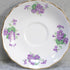 ヴィンテージティーカップトリオ Colclough(コルクラフ)菫 バイオレット イギリス66