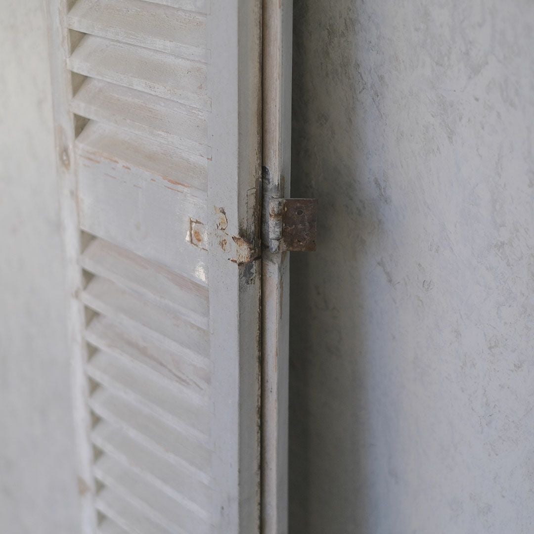 ンティーク 鎧戸ヴォレ フランス ルーバー 雨戸 アンティークドア7