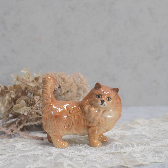 ヴィンテージフィギュリン 猫の置物 イギリス BESWICK ベスウィック