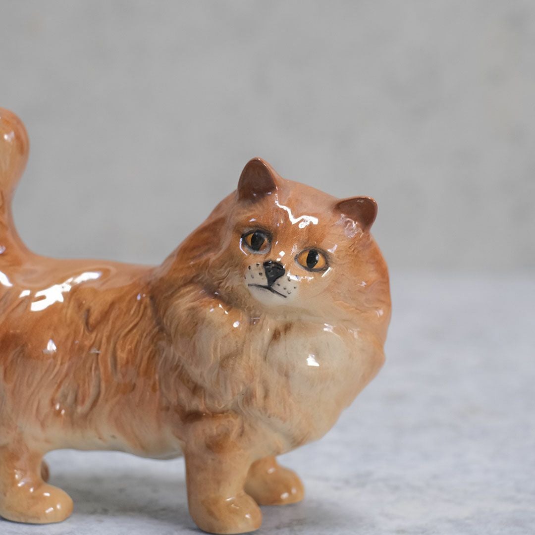 ヴィンテージフィギュリン 猫の置物 イギリス BESWICK ベスウィック44