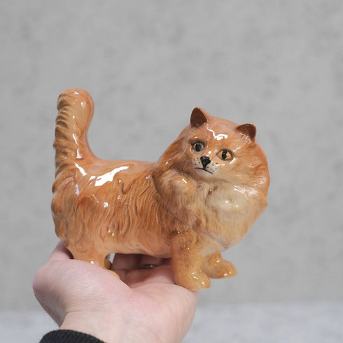 ヴィンテージフィギュリン 猫の置物 イギリス BESWICK ベスウィック55