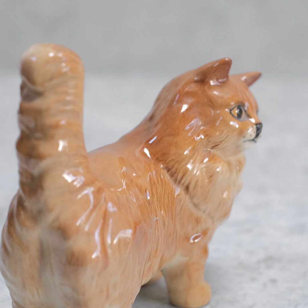 ヴィンテージフィギュリン 猫の置物 イギリス BESWICK ベスウィック66