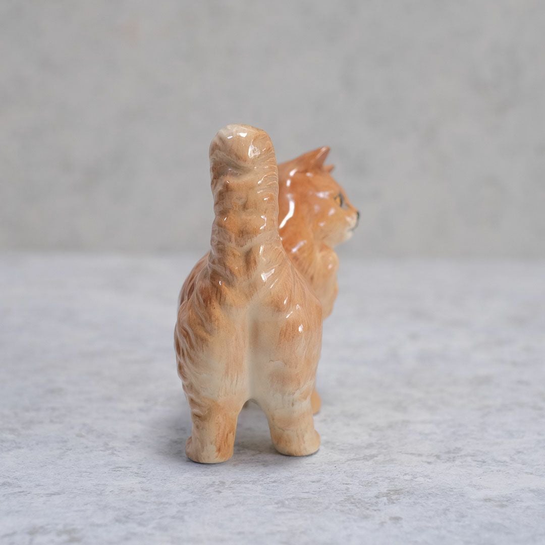 ヴィンテージフィギュリン 猫の置物 イギリス BESWICK ベスウィック77