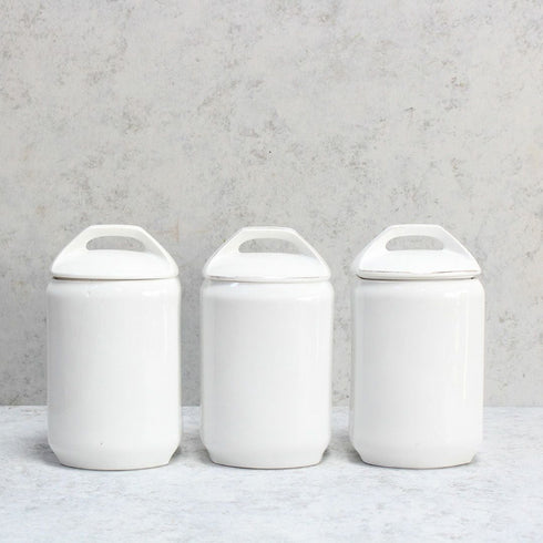 アンティーク キャニスターセット 鳥 チェコスロバキア 陶器7