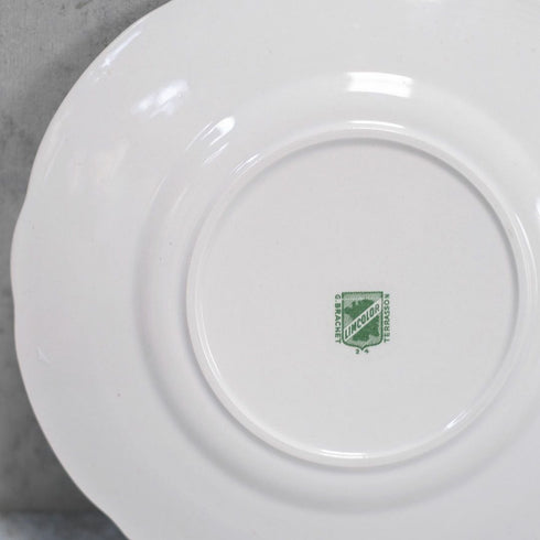 アンティークデザート皿 フランス LINCOLOR G.BRACHET アンティーク食器1010