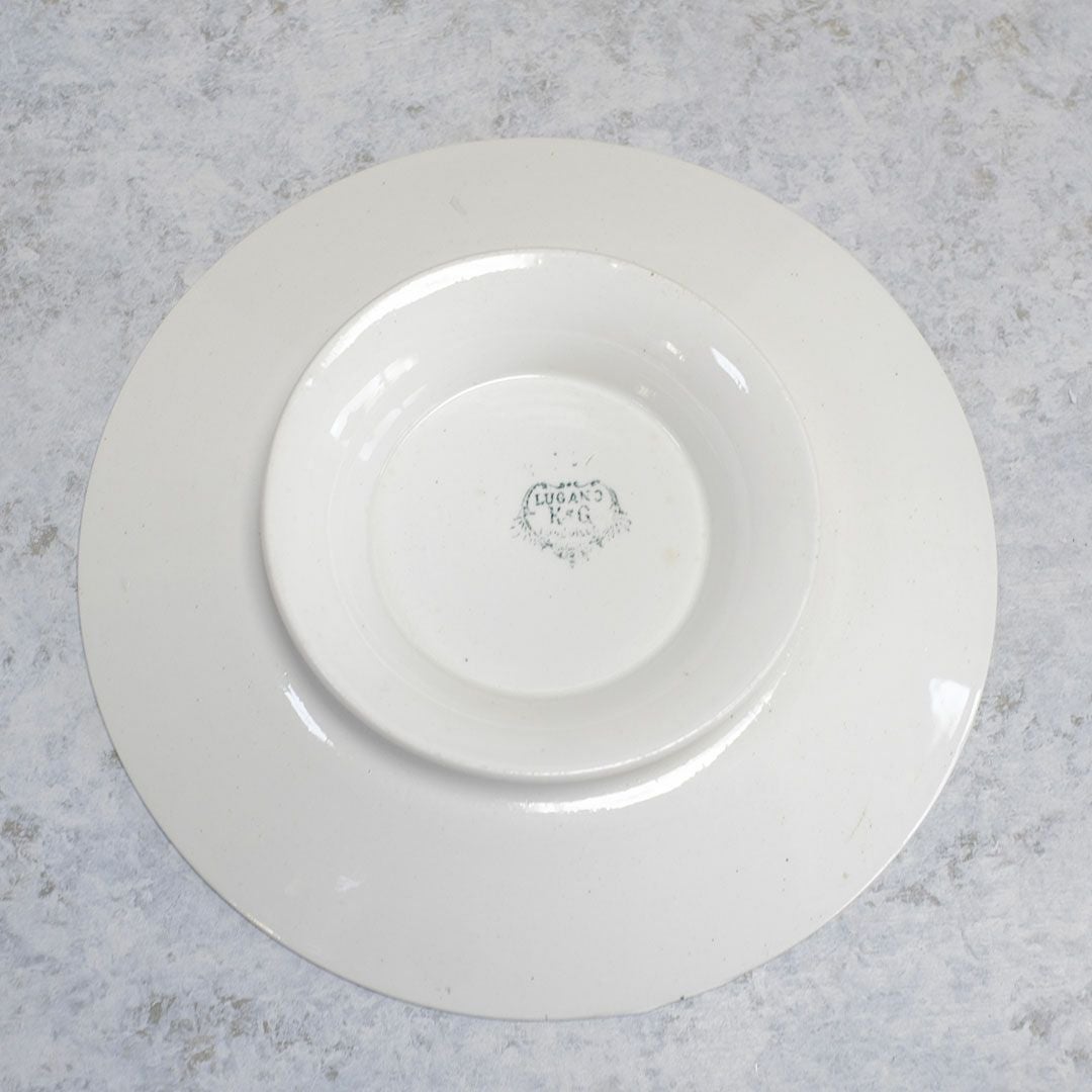 アンティークコンポティエ LUGANO Luneville K&G フランス リュネヴィル88