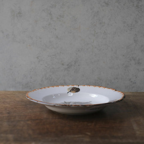 アンティーク スープ皿 フランス LINCOLOR G.BRACHET アンティーク食器 絵皿77