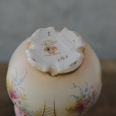 アンティークフラワーベース ROYAL DEVON ロイヤルデヴォン 花瓶 陶器 イギリス88