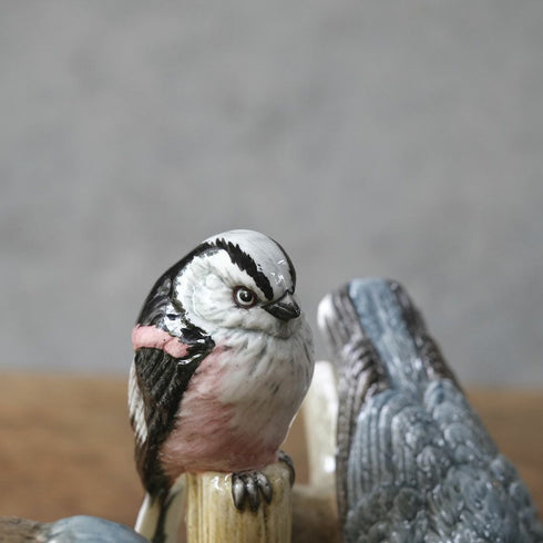 ヴィンテージフィギュリン 鳥 ベスウィック 陶器の置物1211