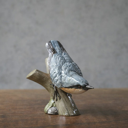ヴィンテージフィギュリン 鳥 ベスウィック 陶器の置物1312