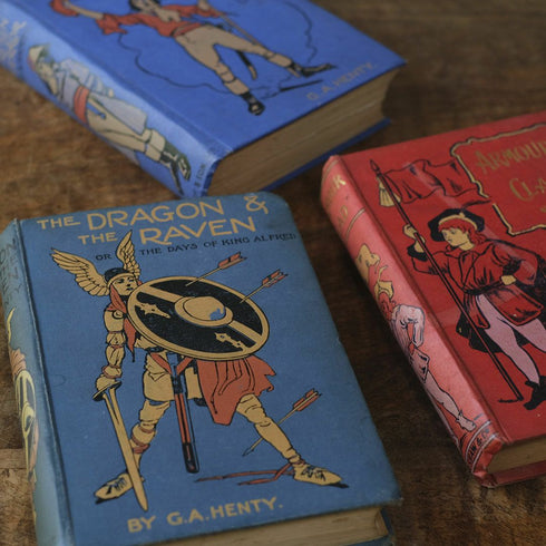 アンティーク本 イギリスの児童書 挿絵入りの古書65