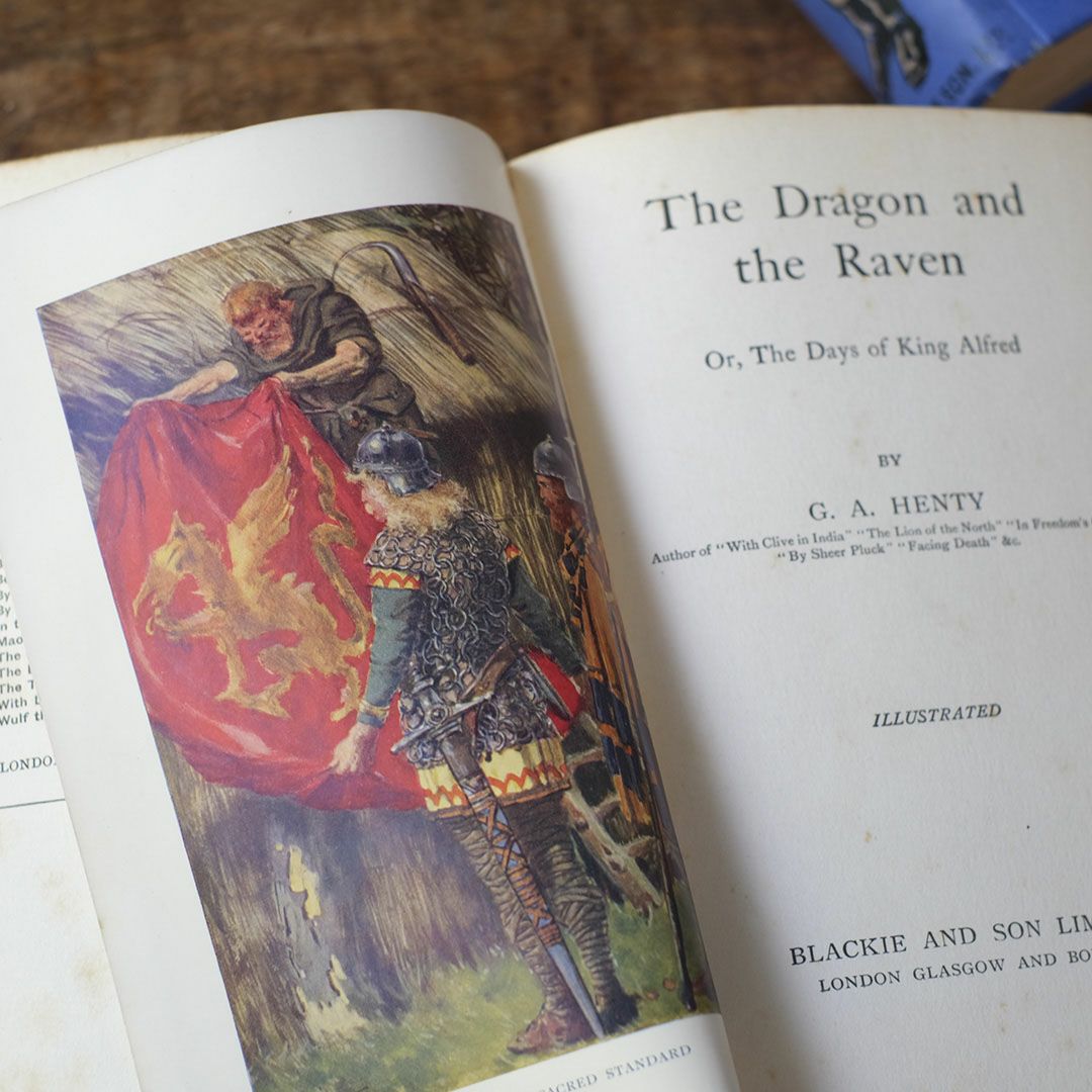 アンティーク本 イギリスの児童書 挿絵入りの古書76