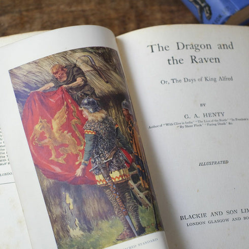 アンティーク本 イギリスの児童書 挿絵入りの古書76