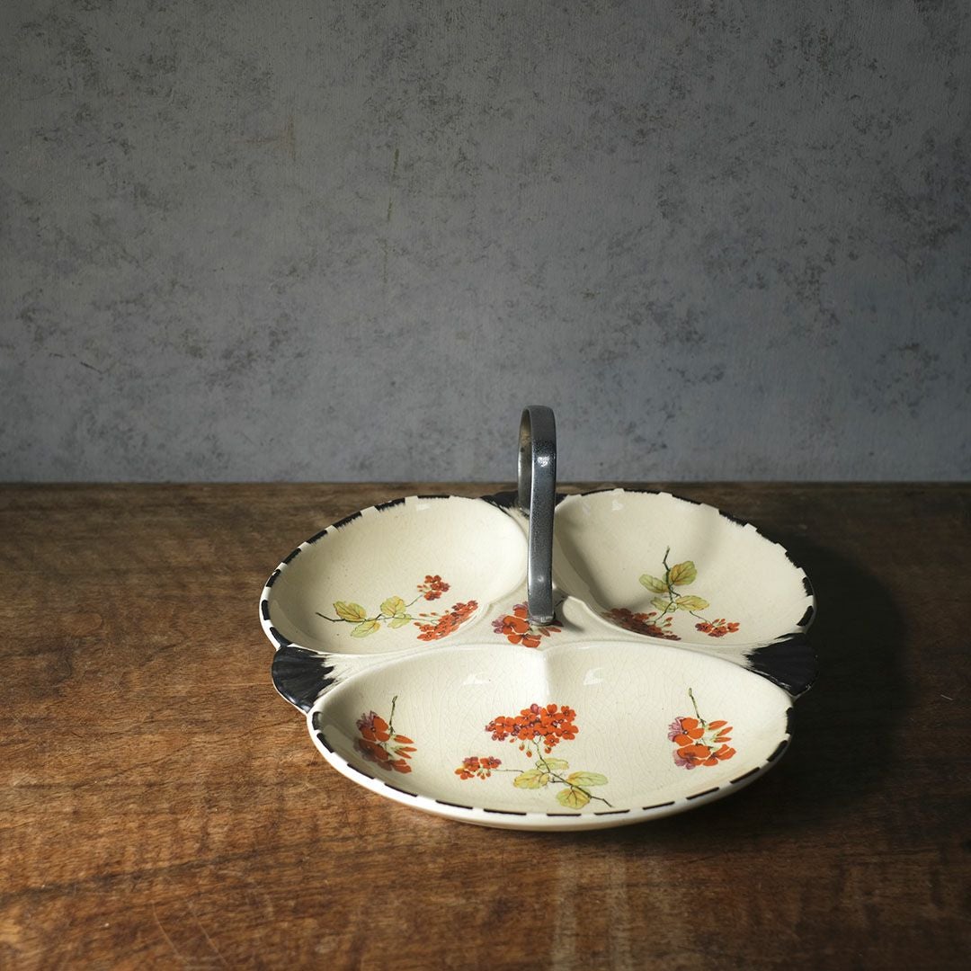 アンティーク仕切りプレート PARROTT&COMPANY BURSLEM11