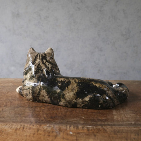 ヴィンテージ ウィンスタンレーキャット/ケンジントンキャット サビ猫 イギリス 陶芸作家Jenny Winstanley 置物33