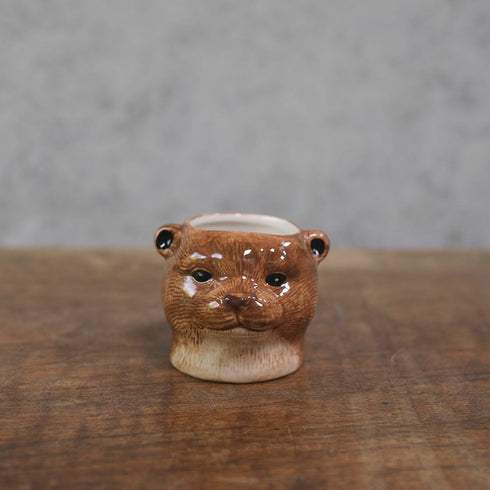 陶器の動物小物入れ55
