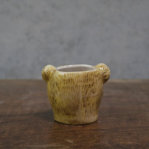 陶器の動物小物入れ1010